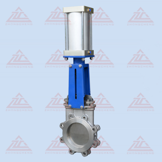 pneumatic knife gate valve