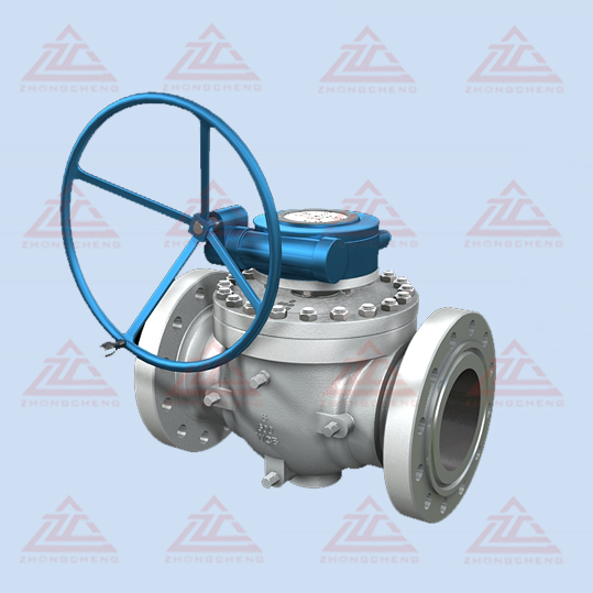 Top entry ball valve